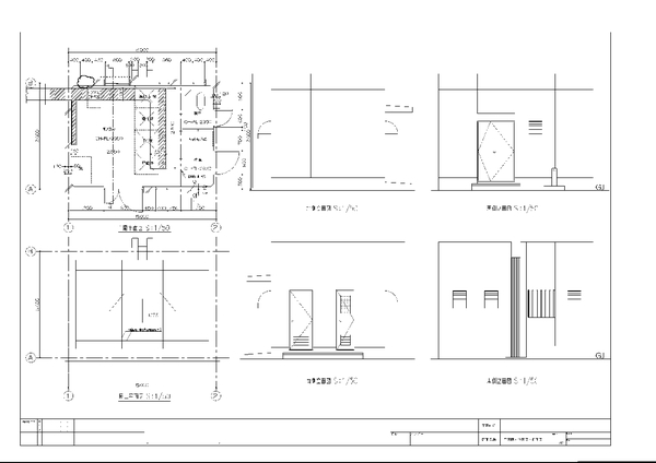 建設技術総合センターの図面サンプル