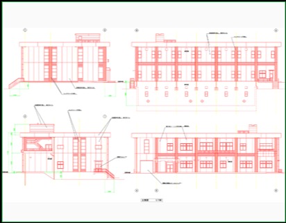 rakuCADtrace®︎の図面サンプル