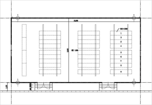 LAN-DAN CADトレースの図面サンプル