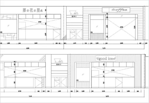 LAN-DAN CADトレースの図面サンプル
